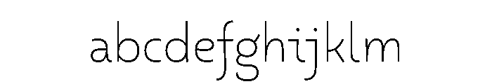 29LTOskura ExtraLight FONT