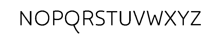 29LTOskura Light Font UPPERCASE