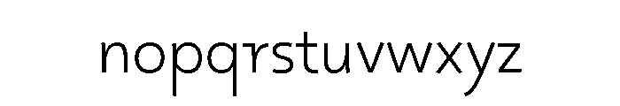 29LTOskura Light Font LOWERCASE
