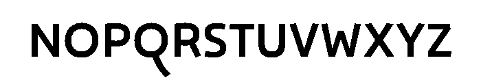 29LTOskura Medium Instance Font UPPERCASE