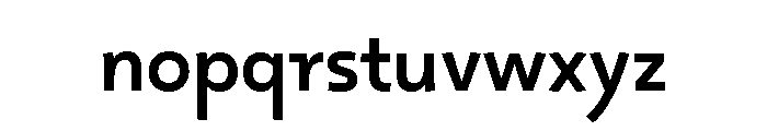 29LTOskura Medium Font LOWERCASE