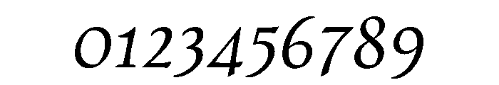 29LTRiwaya Italic Font OTHER CHARS