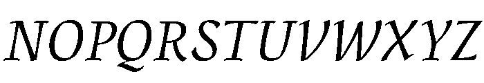 29LTRiwaya Italic Font UPPERCASE