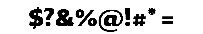 29LTZaridSansAL Black Instance 4ee8b8ec Font OTHER CHARS