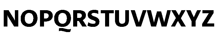 29LTZaridSansAL Bold Instance 482372ba Font UPPERCASE