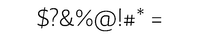 29LTZaridSansAL ExtraLight Instance A8115dde Font OTHER CHARS