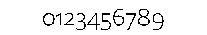 29LTZaridSansAL ExtraLight Instance Font OTHER CHARS
