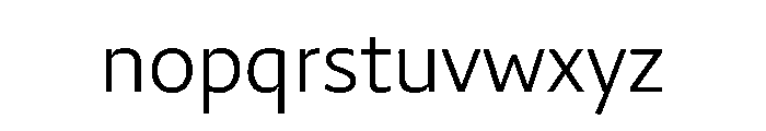 29LTZaridSansAL Light Instance 60943fac Font LOWERCASE