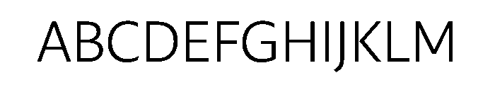 29LTZaridSansAL Light Instance Font UPPERCASE