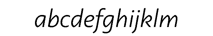 29LTZaridSansAL LightSlanted FONT