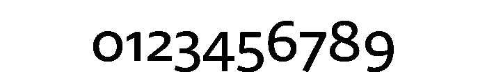 29LTZaridSansAL Medium Instance Font OTHER CHARS