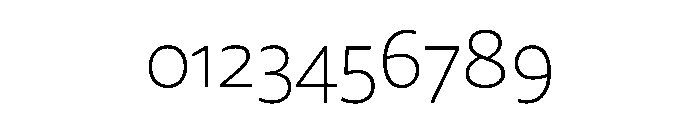 29LTZaridSansAL Thin Instance Font OTHER CHARS