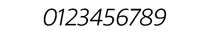 29LTZaridSansALSlanted LightSlanted Instance Font OTHER CHARS