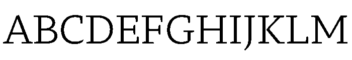 29LTZaridSerif Light Instance Font UPPERCASE
