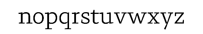 29LTZaridSerif Light Instance Font LOWERCASE