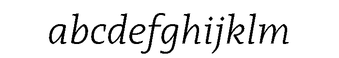 29LTZaridSerif LightSlanted FONT