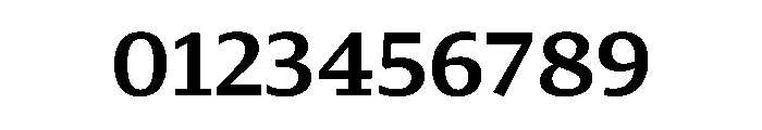 29LTZaridSerif SemiBold Instance Font OTHER CHARS