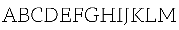 29LTZaridSerif Thin Instance Font UPPERCASE