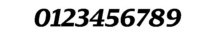 29LTZaridSerifSlanted BoldSlanted Instance Font OTHER CHARS