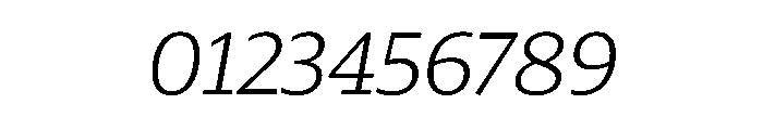 29LTZaridSerifSlanted LightSlanted Instance Font OTHER CHARS