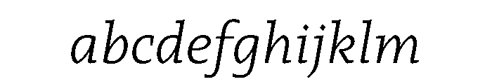 29LTZaridSerifSlanted LightSlanted Instance FONT