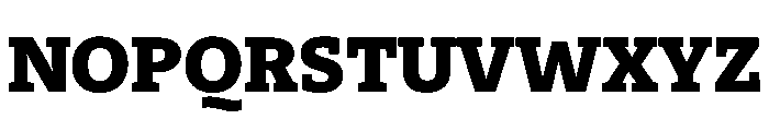 29LTZaridSlab Black Instance Font UPPERCASE