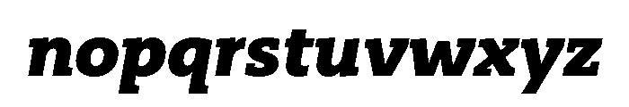 29LTZaridSlab BlackSlanted Font LOWERCASE