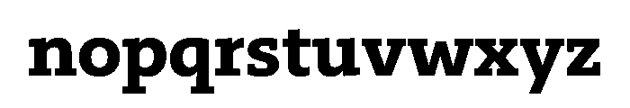 29LTZaridSlab Bold Instance Font LOWERCASE