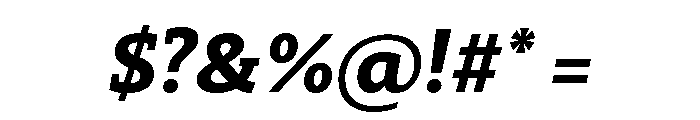 29LTZaridSlab BoldSlanted Font OTHER CHARS