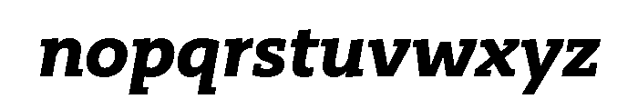 29LTZaridSlab BoldSlanted Font LOWERCASE