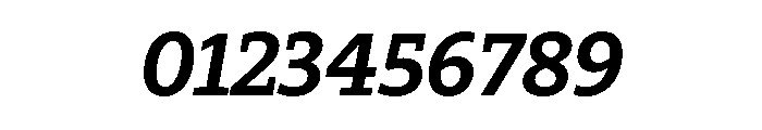 29LTZaridSlab SemiBoldSlanted Font OTHER CHARS