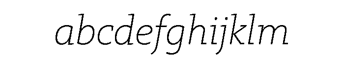 29LTZaridSlab ThinSlanted FONT