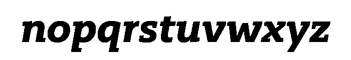 29LTZaridSlabSlanted BoldSlanted Instance Font LOWERCASE