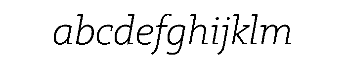 29LTZaridSlabSlanted ExtraLightSlanted Instance FONT