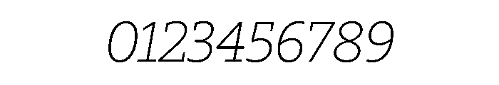 29LTZaridSlabSlanted ThinSlanted Instance Font OTHER CHARS
