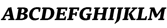 29LTZaridText BoldSlanted Font UPPERCASE