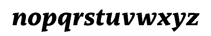 29LTZaridText BoldSlanted Font LOWERCASE