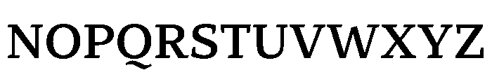 29LTZaridText Medium Instance Font UPPERCASE