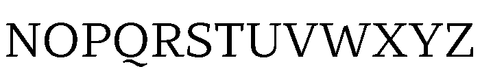 29LTZaridText Regular Instance Font UPPERCASE