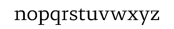 29LTZaridText Regular Instance Font LOWERCASE