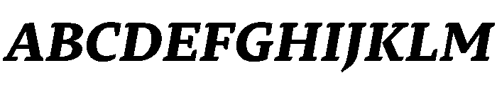 29LTZaridTextSlanted BoldSlanted Instance Font UPPERCASE