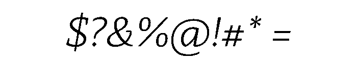29LTZaridTextSlanted LightSlanted Instance Font OTHER CHARS