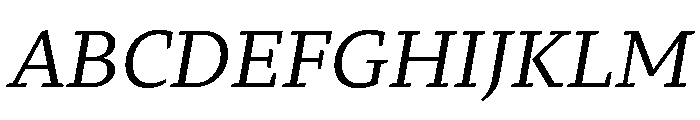 29LTZaridTextSlanted Slanted Instance Font UPPERCASE