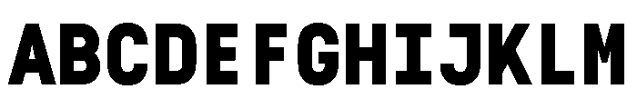 29LTZawi Black Instance Font UPPERCASE