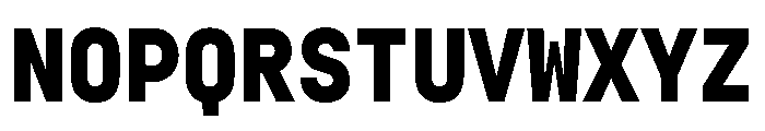 29LTZawi Black Instance Font UPPERCASE