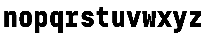29LTZawi Black Instance Font LOWERCASE