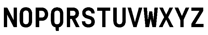 29LTZawi Bold Instance Font UPPERCASE