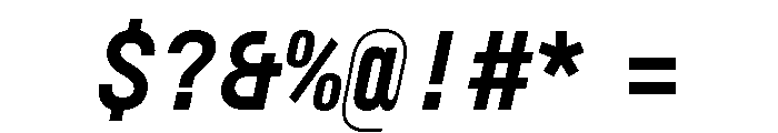 29LTZawi BoldSlanted Font OTHER CHARS
