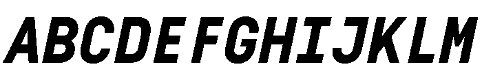 29LTZawi ExtraBoldSlanted Font UPPERCASE