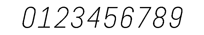 29LTZawi LightSlanted Font OTHER CHARS